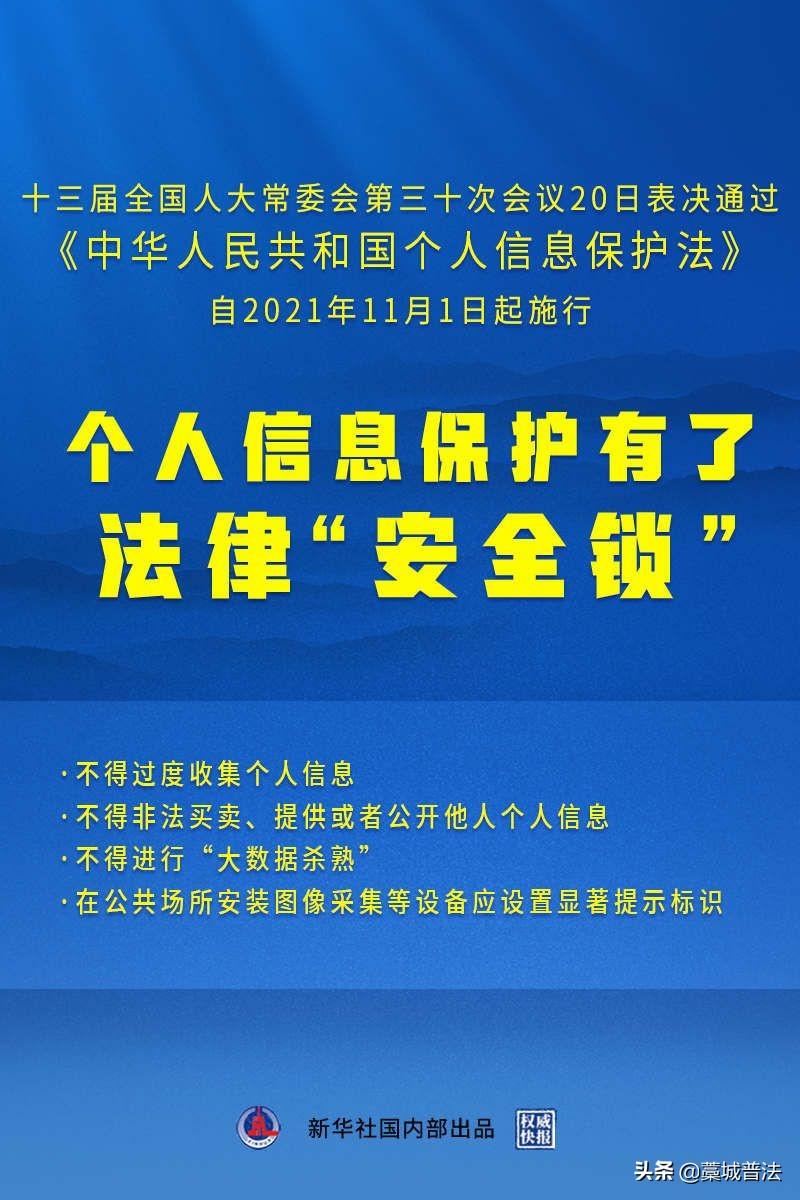 今日起实施的《个人信息保护法》是什么？