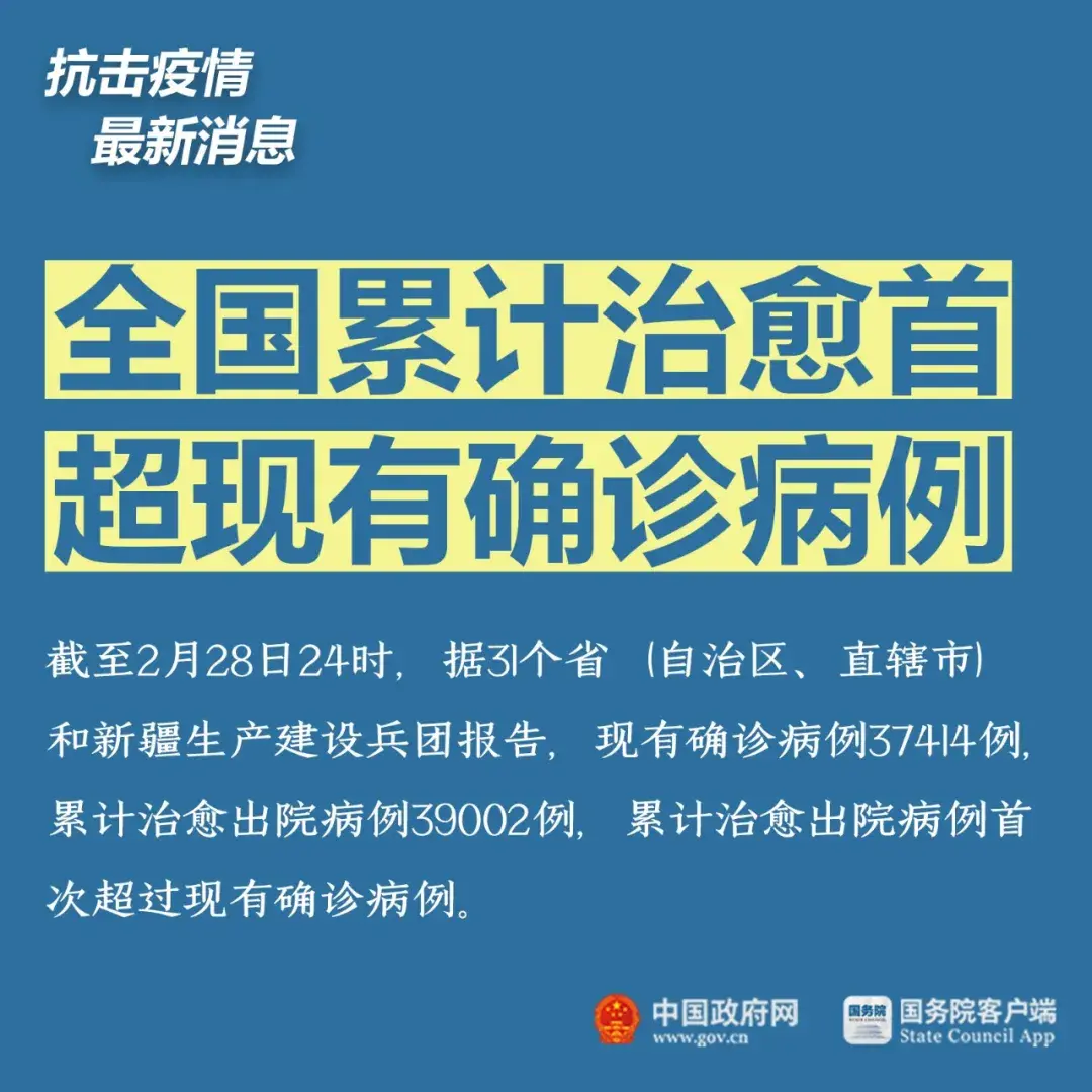 【关注】9个新消息，带你全面了解疫情抗击情况