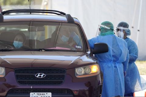 [战疫全时区]美国单日新增确诊病例逾3.6万例 累计超595万例